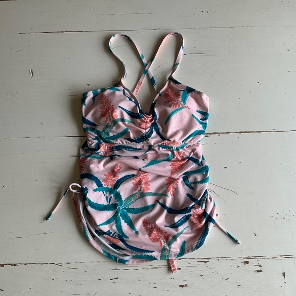 NWT Carve Designs Aloe Pacifica Print Camari Tankini 38C - Picture 2 of 7